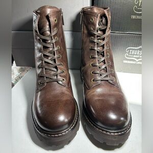 Thursday Boot Co Women’s Java Leather Combat Boots, size 9